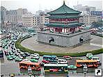   (Bell Tower),  (Xian),   (Shaanxi), .